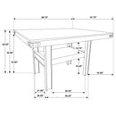Patterson 7 Pc Counter Height Dining Set