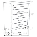 Woodmont 4 & 5 Piece E.King, Queen, & Cal;.King Bedroom Sets