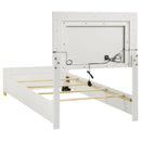 Marceline Bedroom Sets White & Black 4 & 5 Piece