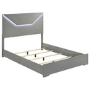 Ives 4 & 5 Piece Bedroom Set E.king & Queen White & Grey