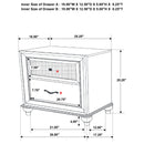 Barzini Bedroom Set White