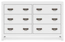 Binterglen Dresser and Mirror