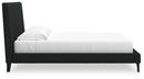Cadmori Upholstered Bed with Roll Slats