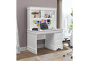 CHARLIE WHITE DESK AND HUTCH