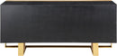 Sherwood Black Wood Sideboard/Buffet