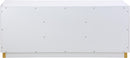 Cosmopolitan White Lacquer Sideboard/Buffet