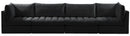 Jacob Black Velvet Modular Sofa
