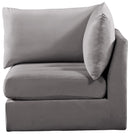 Jacob Grey Velvet Corner
