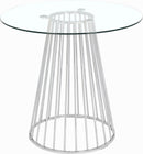 Gio Chrome Counter Height Table