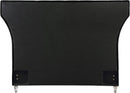 Kira Black Velvet King Bed