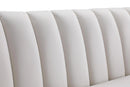 Dixie Cream Velvet Sofa