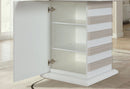 D2507 Bar Table with 4 D06 Bar Stools Beige