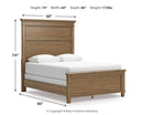 Mylarken Panel Bed
