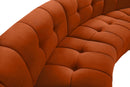 Limitless Cognac Velvet 15pc. Modular Sectional