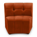 Limitless Cognac Velvet Modular Chair