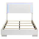 Felicity Panel Bed with LED Lighting