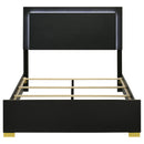 Marceline Panel Bed with LED Lighting