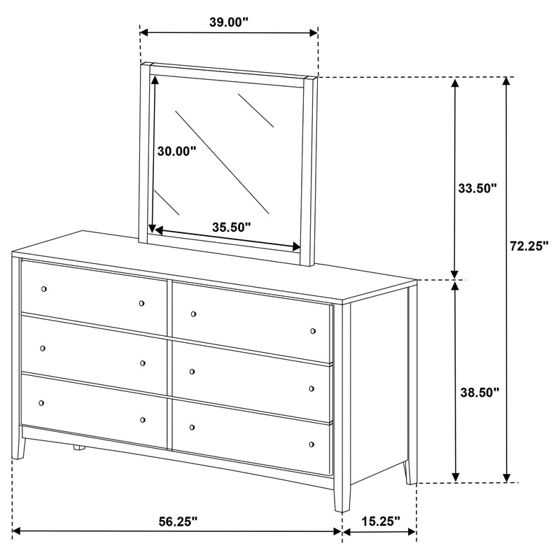 Wilkes Dresser With Mirror