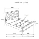 Sonora 4 & 5 Piece Bedroom Set