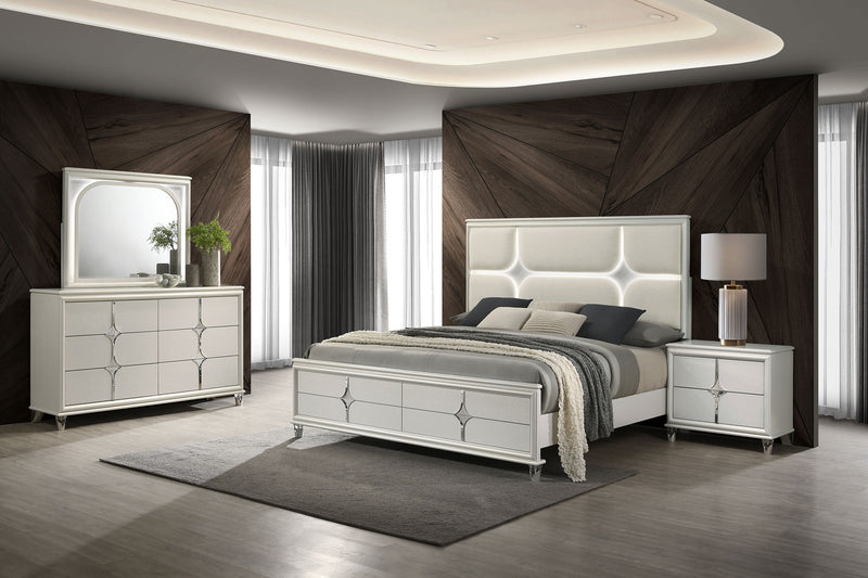 Olivia 4 Pc Bedroom Set