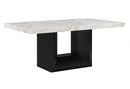 D02 Dining Table + 4 D03DC Black