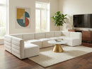 Quincy Cream Velvet Modular Sectional