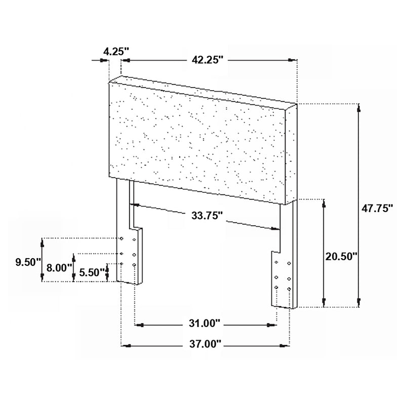 Gigi Twin Headboard