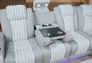 U8000 Grey P2 Sectional with LED