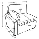 Collins Sectionals White