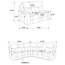 Sycamore Reclining Sectionals