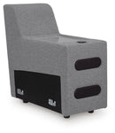 Modmax II Power Reclining Sectional with Chaise and Audio Console
