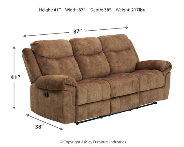 Huddle-Up Reclining Sofa with Drop Down Table