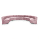 Limitless Pink Velvet 10pc. Modular Sectional