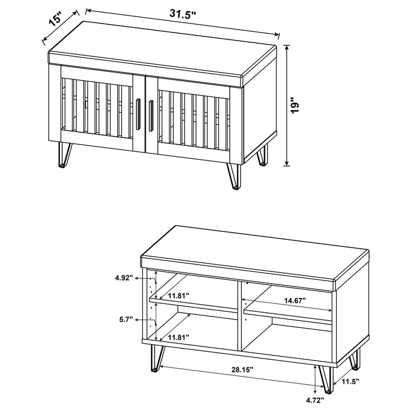Brixton Storage Benches