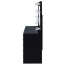Acena Makeup Vanity Table with LED Mirror