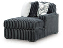 Midnight-Madness Double Chaise 3-Piece Sectional