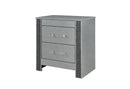 Logan Silver Nightstand
