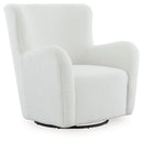 Rowenburg Swivel Glider Accent Chair