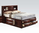 Acme Ireland King Storage Bed in Brown 21596EK