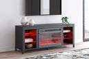 Cayberry Entertainment Center with Electric Fireplace