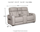 Boyington Power Reclining Loveseat with Console