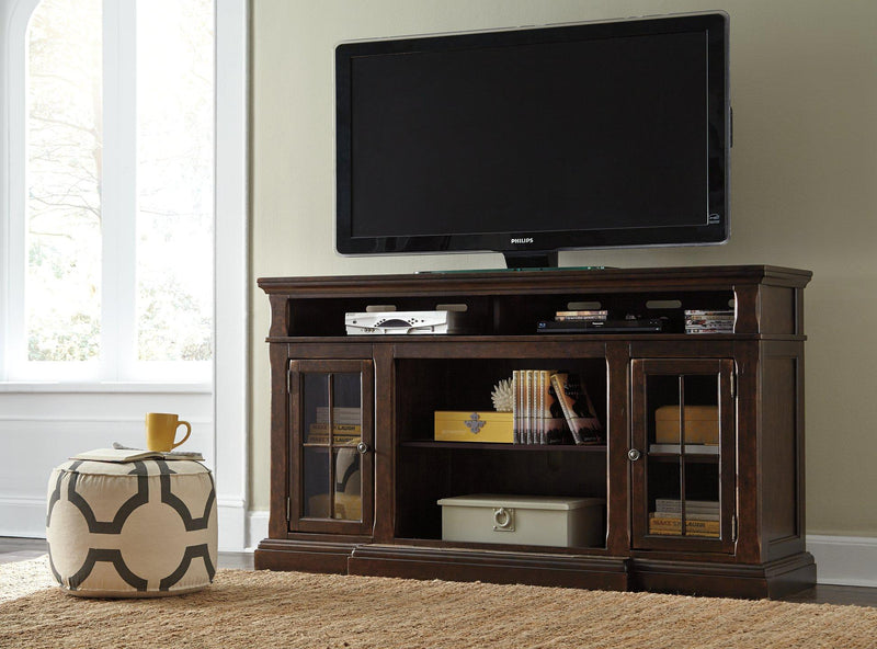 Roddinton 72" TV Stand with Electric Fireplace