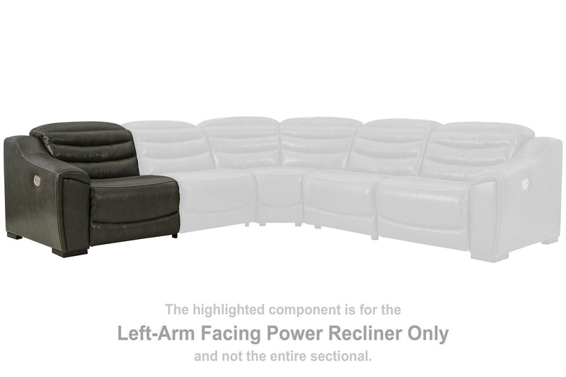 Center Line 2-Piece Power Reclining Loveseat