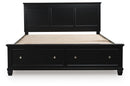 Lanolee Panel Storage Bed