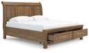 Feddinger Panel Storage Bed