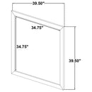 Oakglen Dresser Mirrors