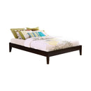 Hounslow California King, E.King, & Queen Universal Platform Bed Cappuccino