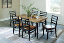 Blondon Dining Table and 6 Chairs (Set of 7)
