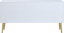 Pop White / Gold Sideboard/Buffet