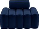 Melody Navy Velvet Chair
